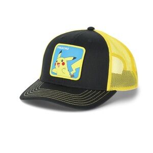 Pokemon Pikachu Black and Yellow Cap